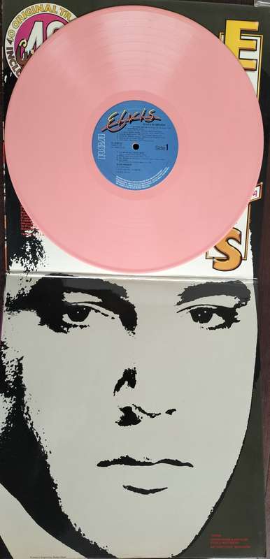 Vintage Vinyl / LP / Record - Elvis - 40 greatest - 2LP (Pink pressing)