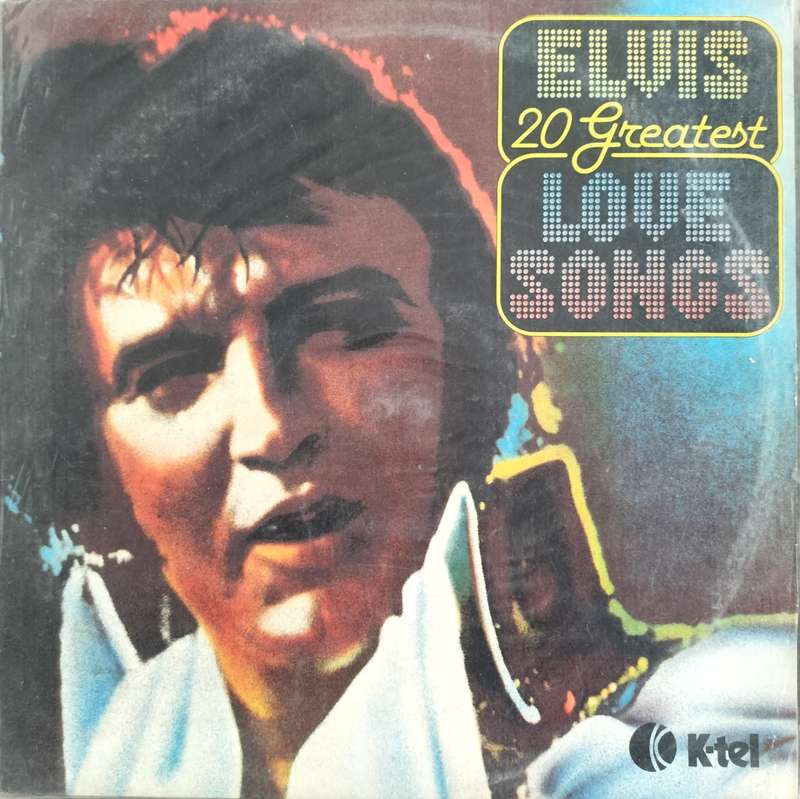 Vintage Vinyl / LP / Record - Elvis - 20 greatest love songs