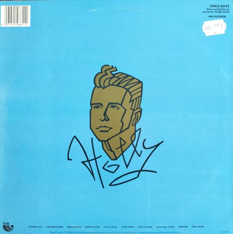 Vintage Vinyl / LP / Record - Holly Johnson - Blast
