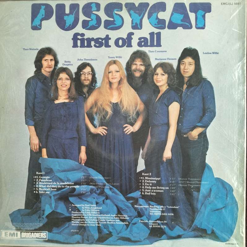 Vintage Vinyl / LP / Record - Pussycat - First of all