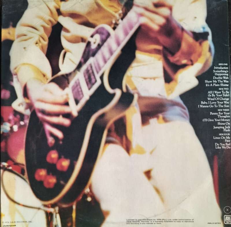 Vintage Vinyl / LP / Record - Frampton comes alive (2LP) - minor scrathes