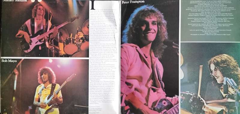 Vintage Vinyl / LP / Record - Frampton comes alive (2LP) - minor scrathes