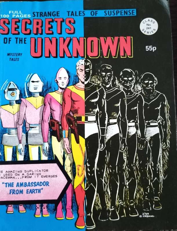 Vintage Class Series Comic - Secrets of the Unknown (No 241 - 100 pages)