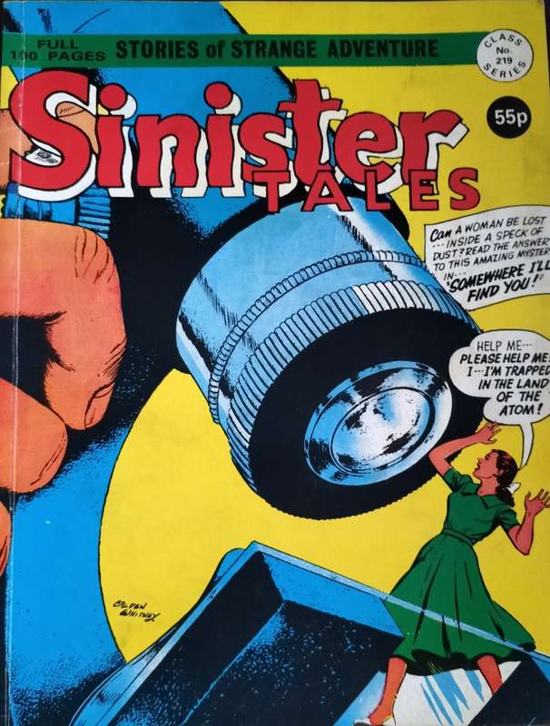 Vintage Class Series Comic - Sinister Tales (No 219 - 100 pages)