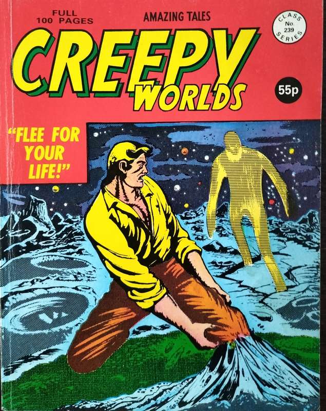 Vintage Class Series Comic - Creepy Worlds (No 239 - 100 pages)