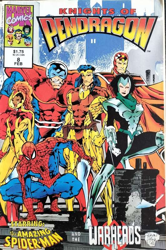 Vintage Marvel Comic - Knights of Pendragon