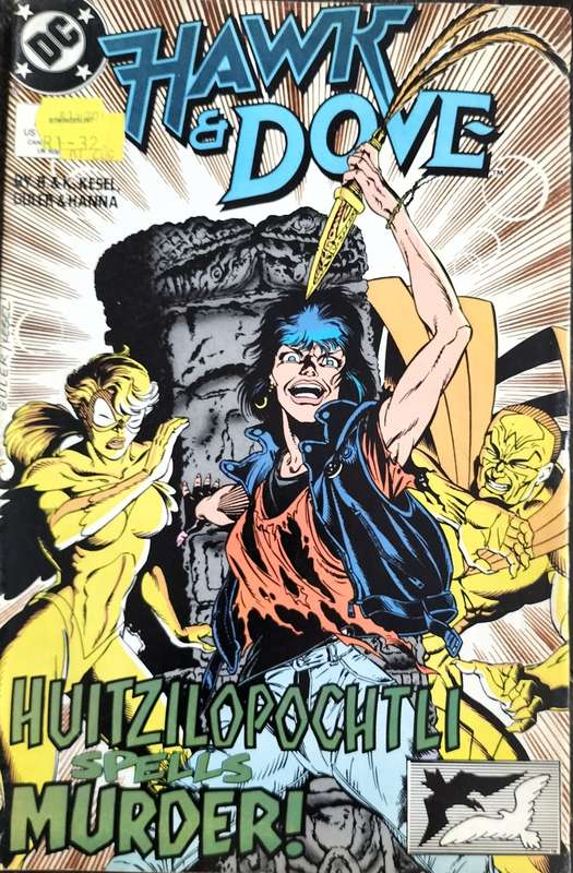 Vintage DC comic - Hawk and Dove