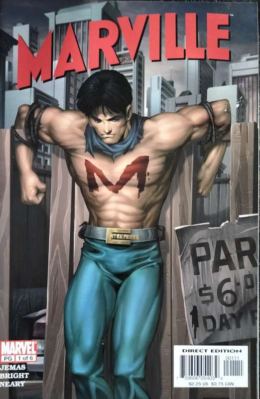 Vintage Marvel comic - Marville (#1 of 6)