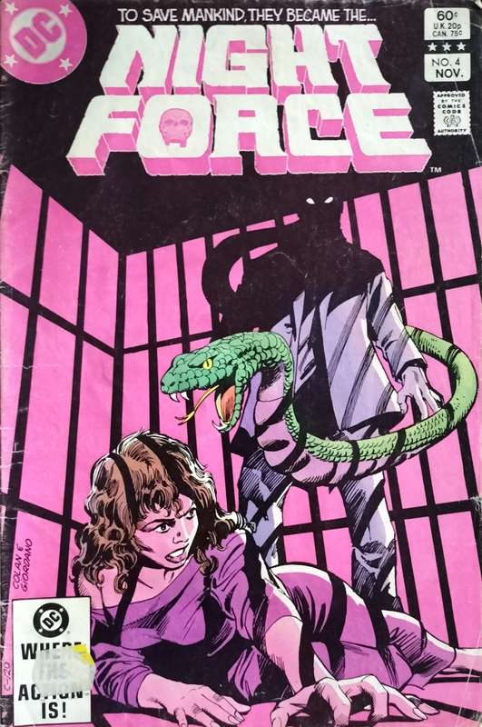 Vintage DC comic - Night Force