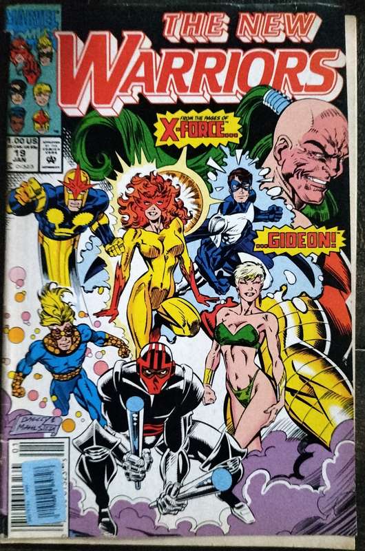 Vintage Marvel comic - The New Warriors