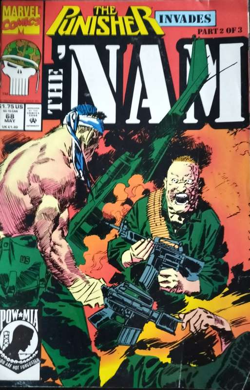 Vintage Marvel comic -  The punisher - The Nam (2 of 3)