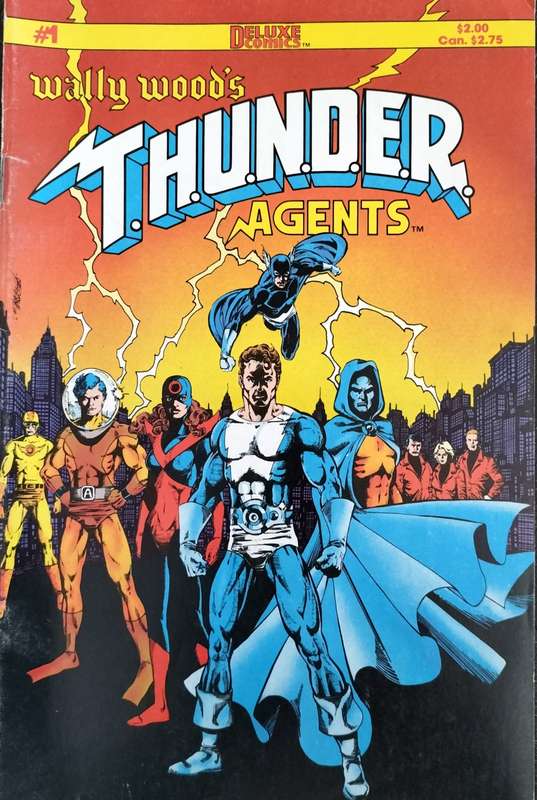Vintage Deluxe comic - Thunder Agents #1