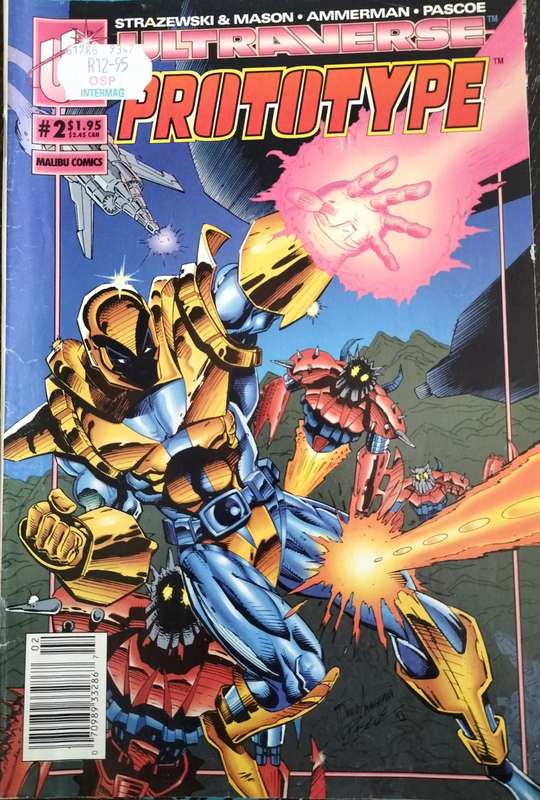 Vintage Malibu comic - Ultraverse Prototype #2