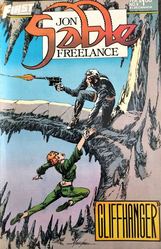 Vintage First comic - Jon Sable Freelance #9