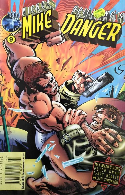 Vintage Tekno comic - Mickey Spillane`s Mike Danger #9