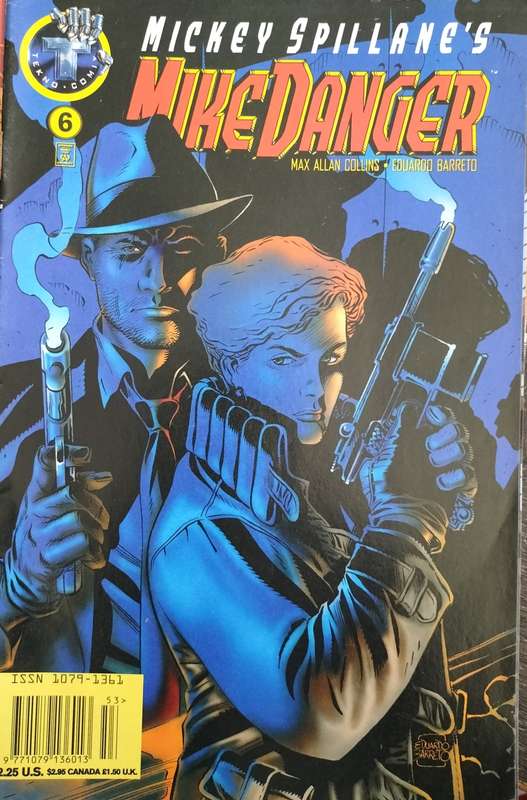 Vintage Tekno comic - Mickey Spillane`s Mike Danger #6