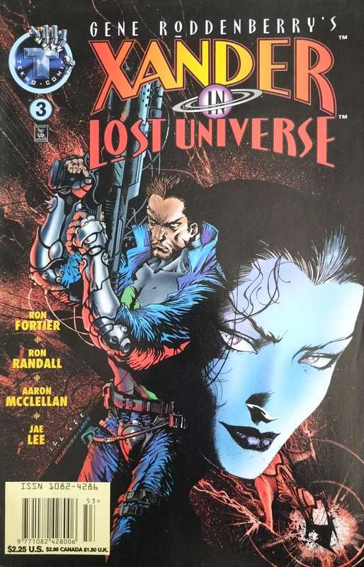 Vintage Tekno comic - Xander in lost Universe #3