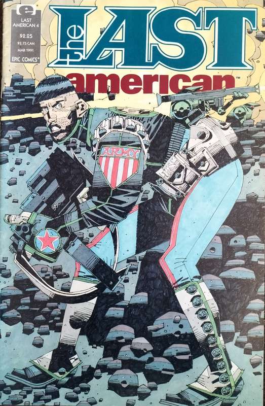 Vintage Epic Comic - The last American