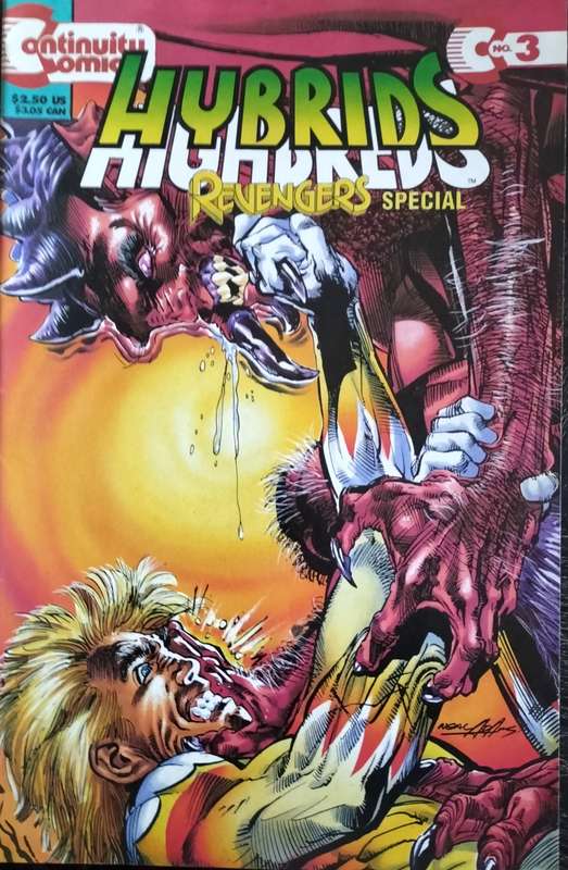 Vintage Continuity comic -  Hybrids Highbreds #3