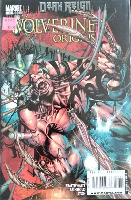 Vintage Marvel Comic: Wolverine #36