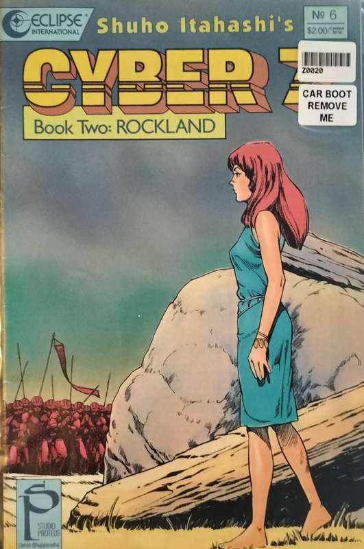 Vintage Eclipse Comic - Cyber: Book two: Rockland