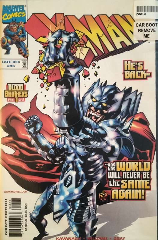 Vintage Marvel Comic - X Man (Part 1 of 3)