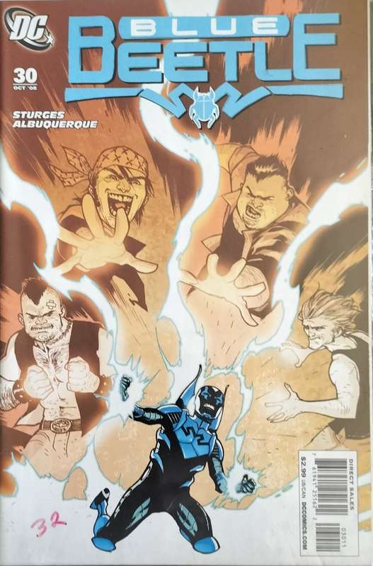 Vintage DC Comic - Blue Beetle #30
