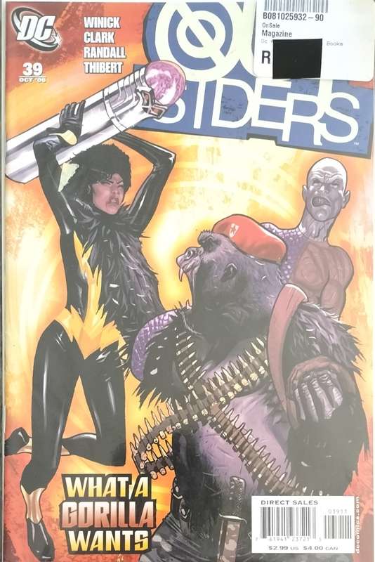 Vintage DC Comic - Outsiders #39