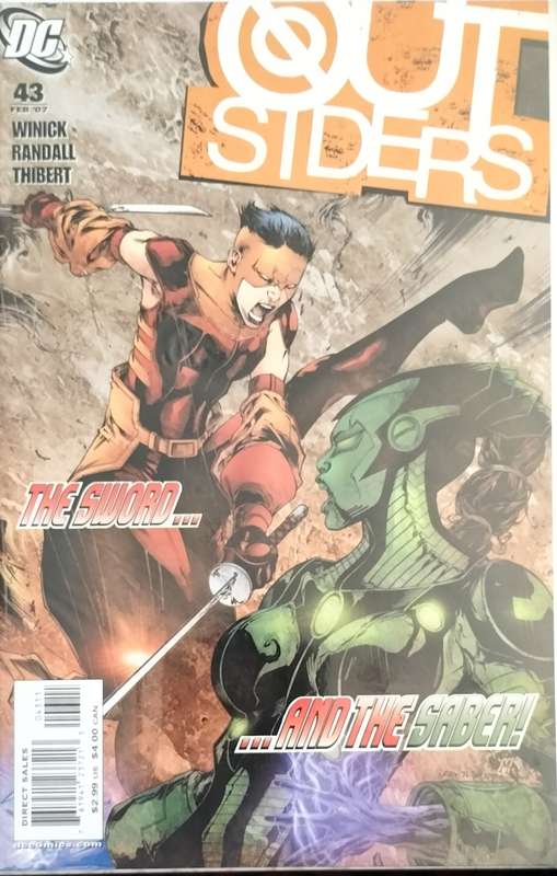 Vintage DC Comic - Outsiders #43