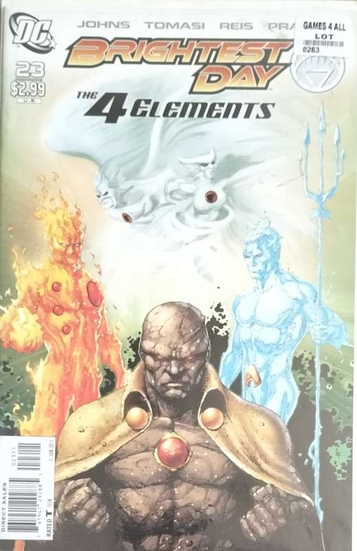 Vintage DC Comic - Bright Day - The 4 elements #23