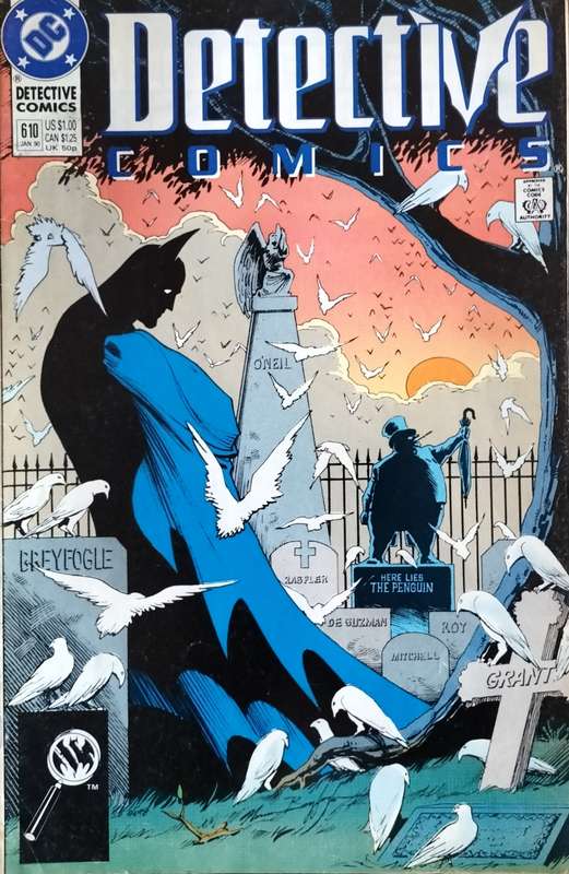 Vintage DC Comic - Batman Detective Comics #610