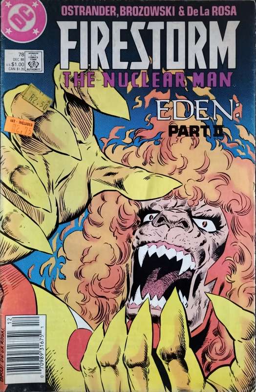 Vintage DC Comic - Firestorm (Eden - Part II)