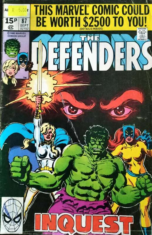 Vintage Marvel Comic - The defenders (with issue)