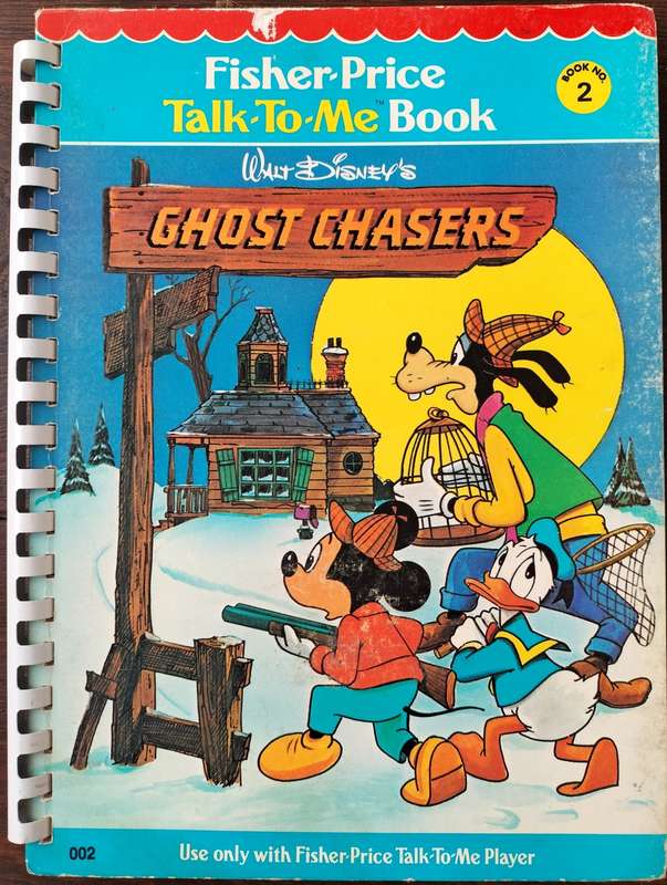 Fisher Price Talk-to-me book No2 - Ghost chasers