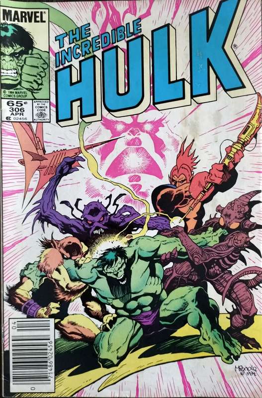 Vintage Marvel Comic - The Incredible Hulk