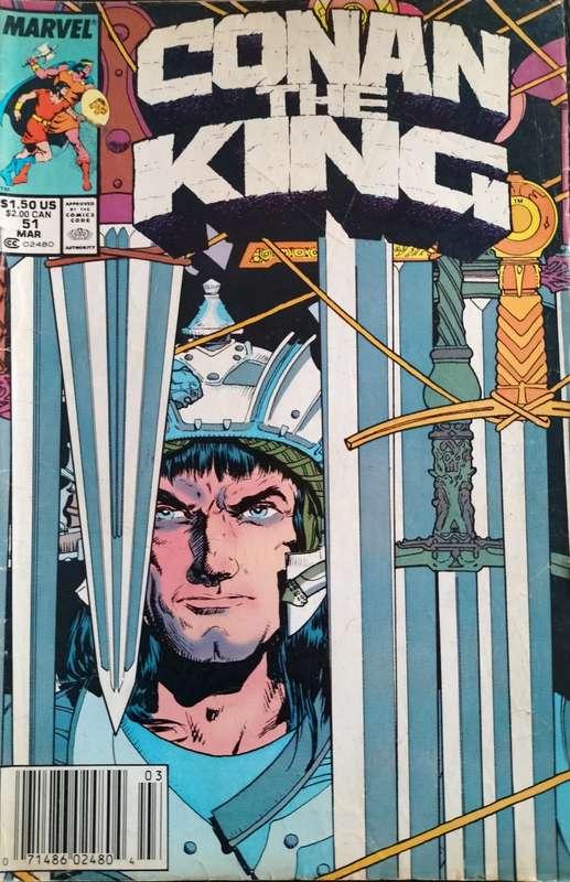 Vintage Marvel Comic - Conan - The King #51