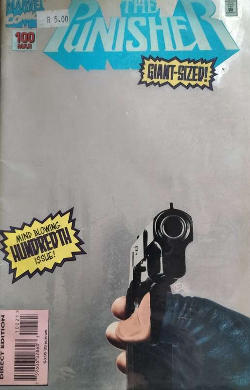 Vintage Marvel Comic - The Punisher (100th issue - Giant sized)