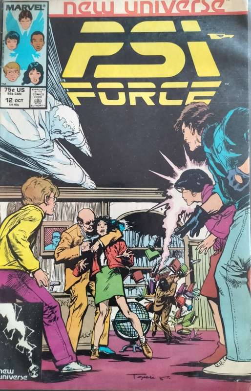 Vintage Marvel Comic - PSI Force