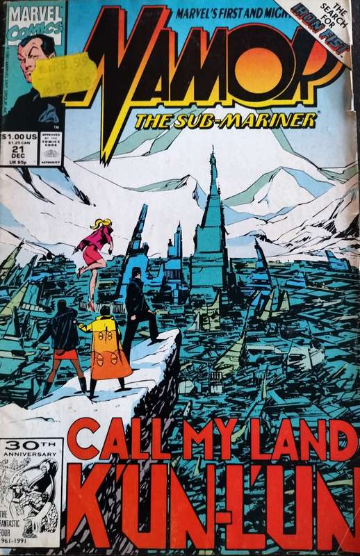 Vintage Marvel Comic - Namor - The sub mariner