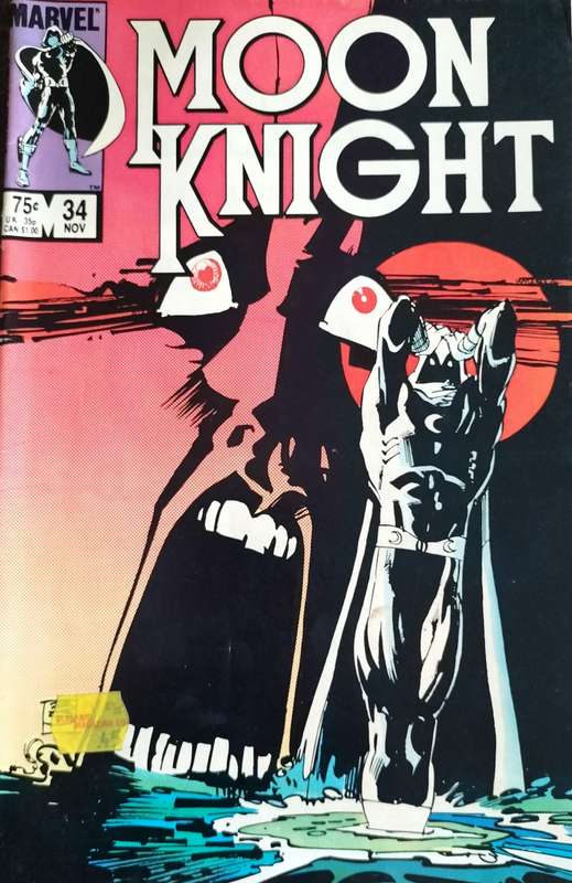 Vintage Marvel Comic - Moon Knight #34