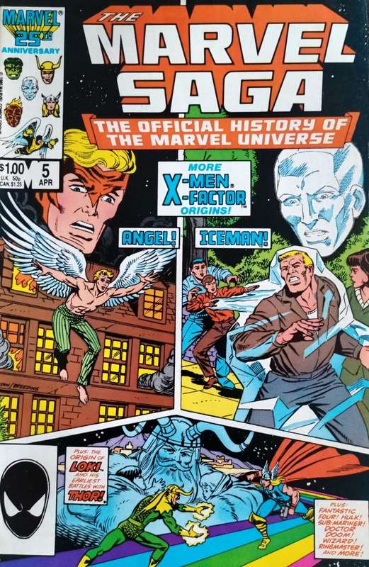 Vintage Marvel Comic - The Marvel Saga