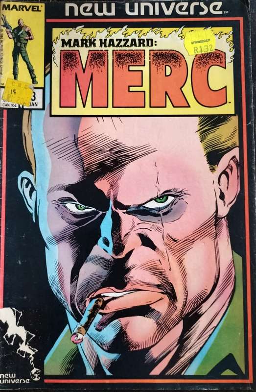 Vintage Marvel Comic - Mark Hazard: Merc
