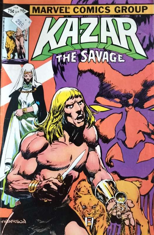 Vintage Marvel Comic - Kazar the Savage