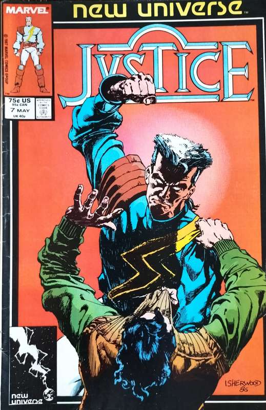 Vintage Marvel Comic - Justice