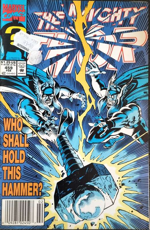 Vintage Marvel Comic - The mighty Thor #459