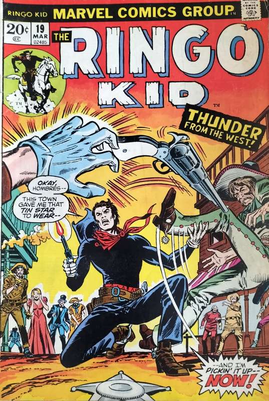 Vintage Marvel Comic: Ringo Kid