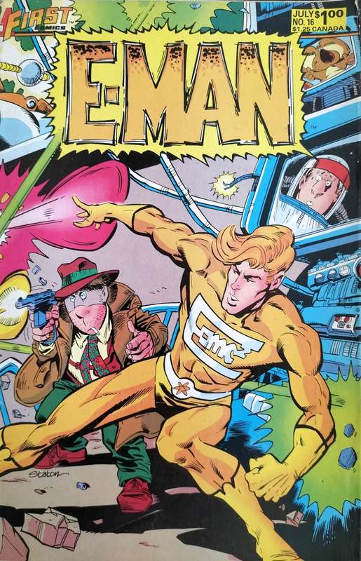 Vintage First Comic: E-Man #16