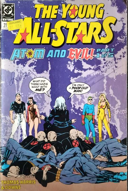 Vintage DC comic - The young all stars (with issue)