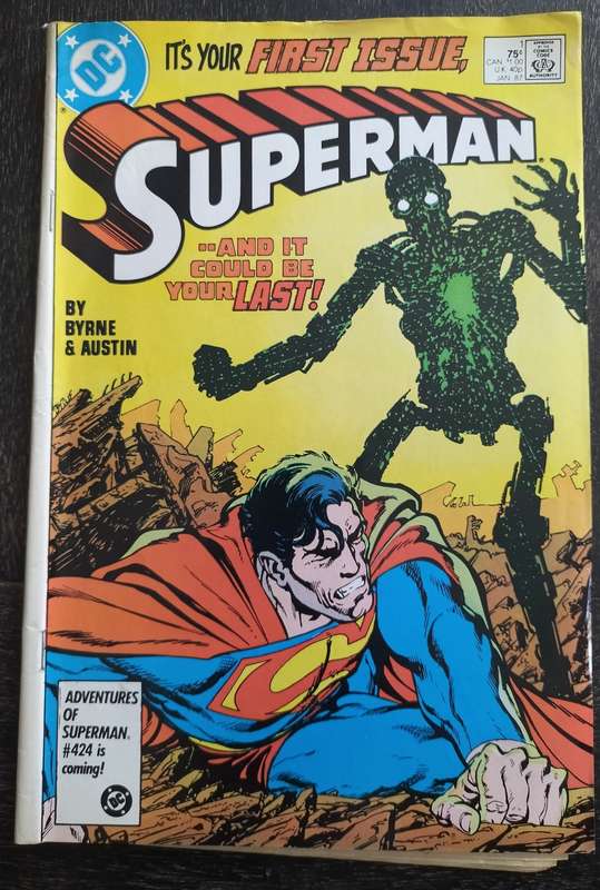 Vintage DC comic - Superman