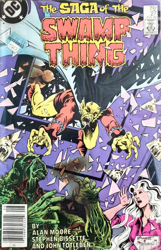 Vintage DC comic - Saga of Swamp Thing #27